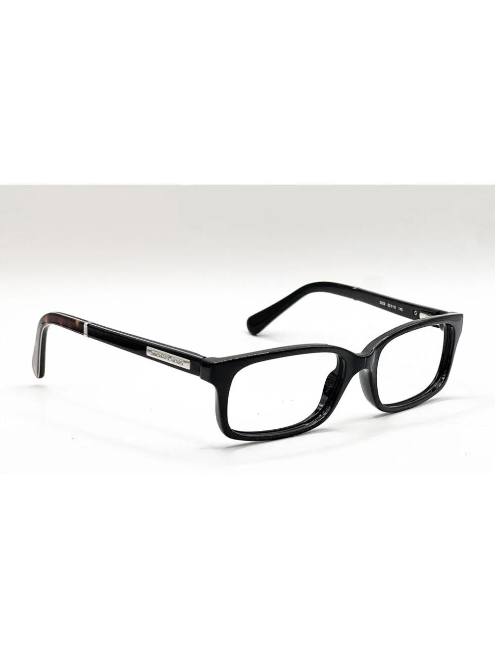 Michael Kors MK 8006 3009 Black Dark Tortoise Authentic Eyeglass Frames 52-16
